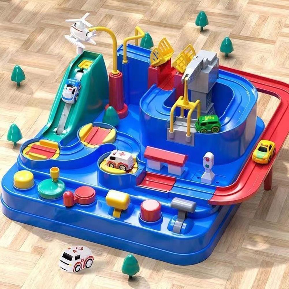 전기 트랙 주차 건물 자동차 장난감 레이싱 레일 자동차 - Electronics Repair Workstation 리뷰 및 가격