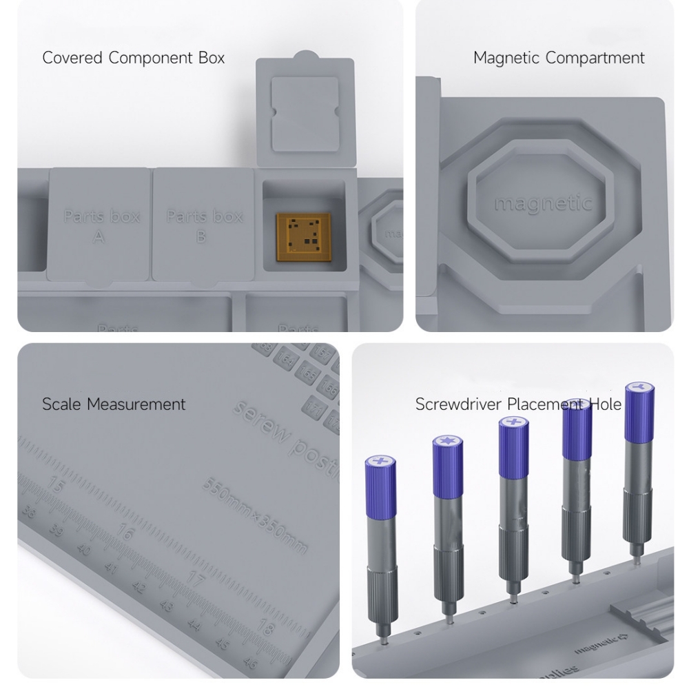 자석 매트 실리콘 작업 매트 납땜 스테이션 매트 내열  - Electronics Repair Workstation 리뷰 및 가격