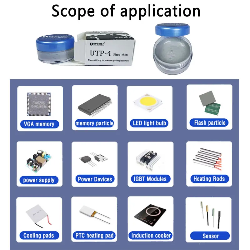 UPSIREN UTP-4 10.8W/m.K 초박형 열전 - Thermal Paste Cpu 리뷰 및 가격