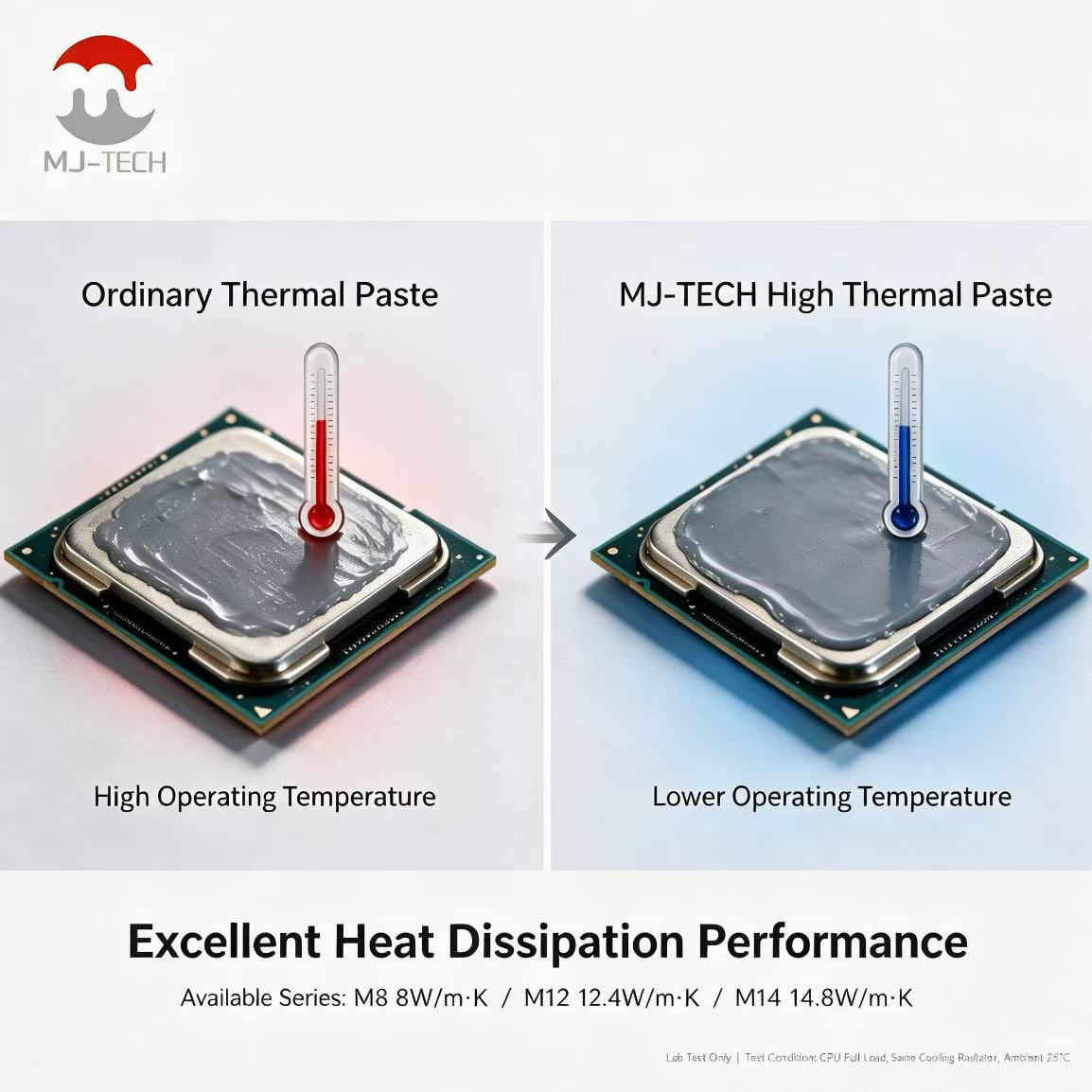 MJ-TECH M8 M12 M14 서멀 페이스트 8-1 - Thermal Paste Cpu 리뷰 및 가격