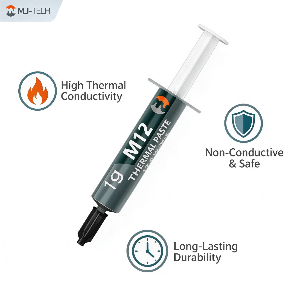 MJ-TECH M8 M12 M14 서멀 페이스트 8-1 - Thermal Paste Cpu 리뷰 및 가격