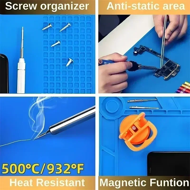 45*30CM 단열 작업 매트 납땜 스테이션 수리 패드 - Electronics Repair Workstation 리뷰 및 가격
