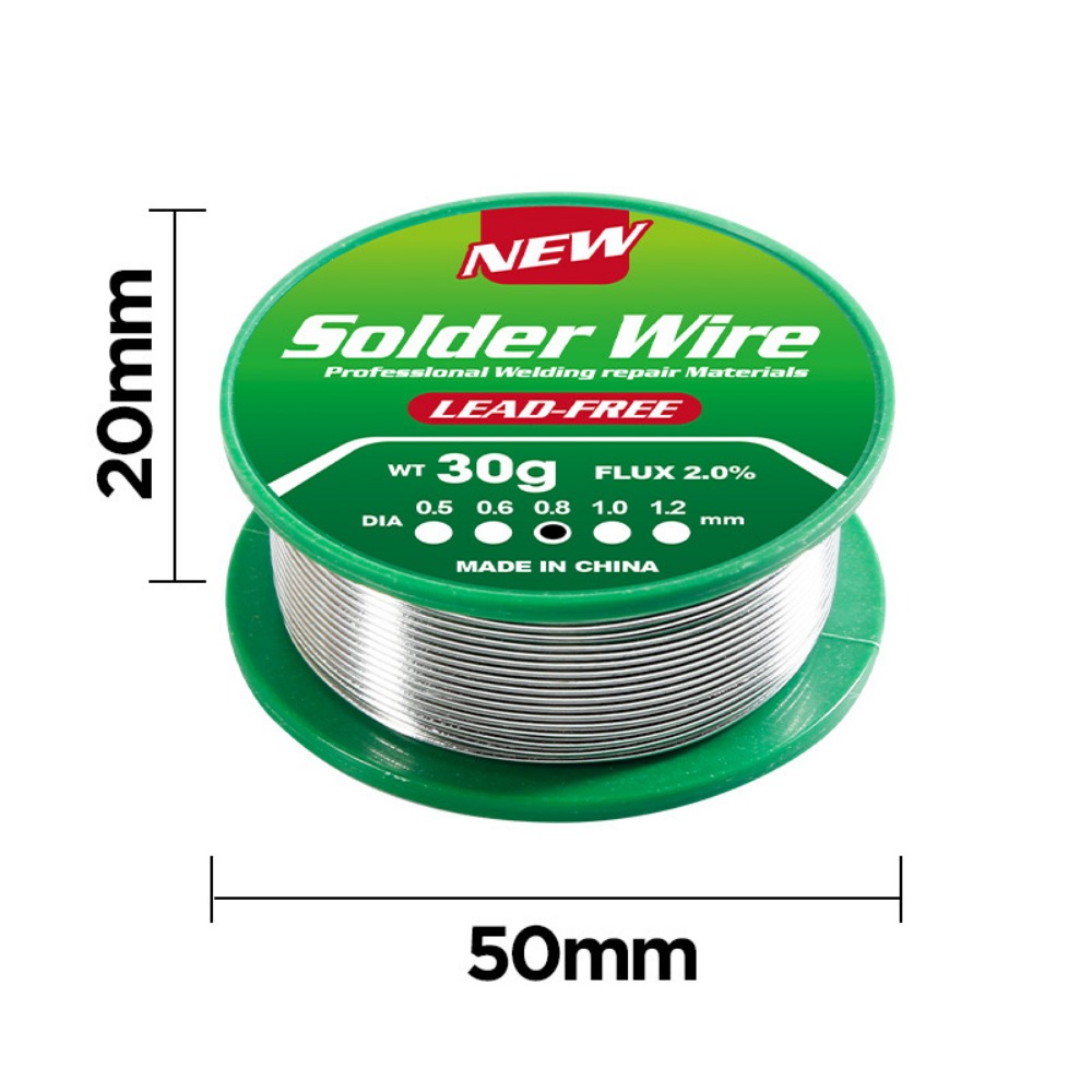 100/20g 무연 무세척 고순도 납땜 와이어 납 저융 - Electronics Repair Degree 리뷰 및 가격