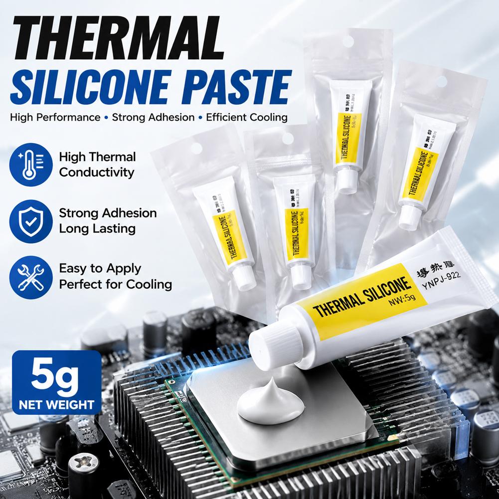 5g 열 전도성 접착제 강력한 접착 실리콘 페이스트 P - Thermal Paste Cpu 리뷰 및 가격