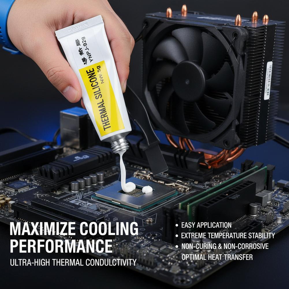 5g 열 전도성 접착제 강력한 접착 실리콘 페이스트 P - Thermal Paste Cpu 리뷰 및 가격