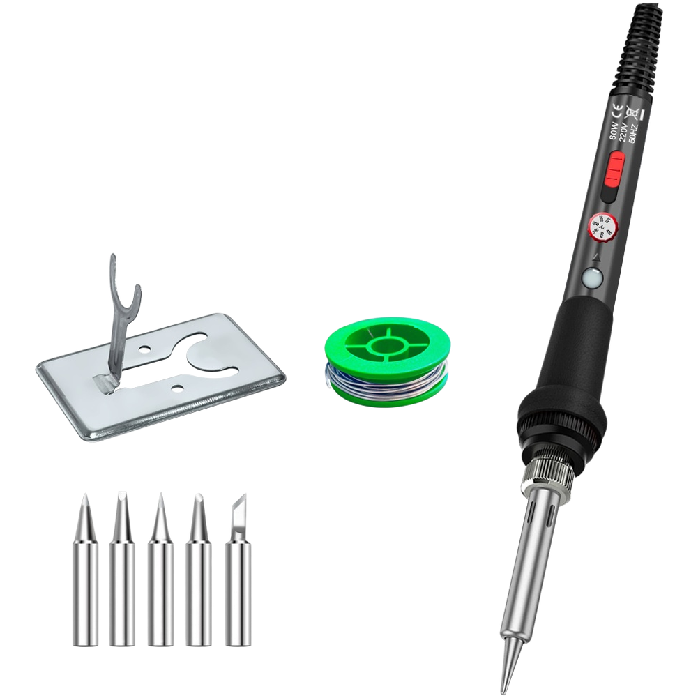 80W 납땜 인두 키트, 다양한 전자 수리 및 공예 프 - Electronics Repair Shop 리뷰 및 가격