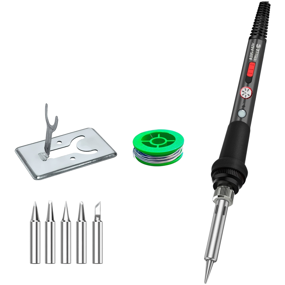 80W 납땜 인두 키트, 다양한 전자 수리 및 공예 프 - Electronics Repair Shop 리뷰 및 가격