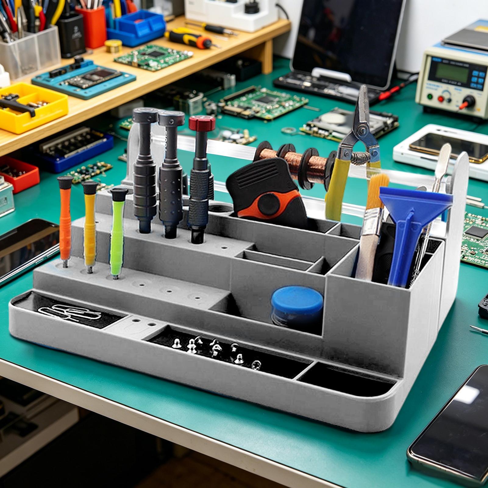 스크루드라이버 홀더, 헤비듀티 다용도 수납공간 절약형  - Electronics Repair Shop 리뷰 및 가격